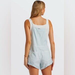 Billabong Light Blue Denim Romper